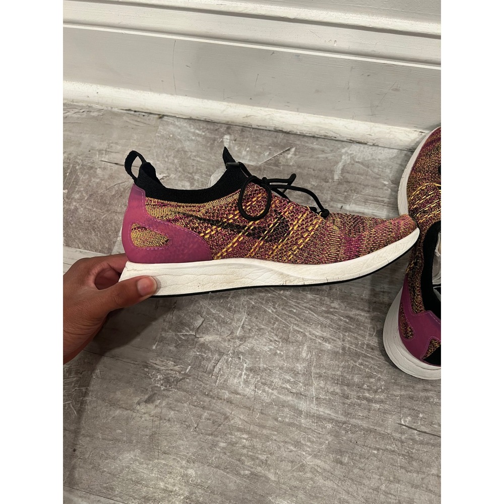 Nike Womens Air Zoom Mariah Flyknit Racer Multicolor Running Shoes Size 9.5 - Picture 2 of 13